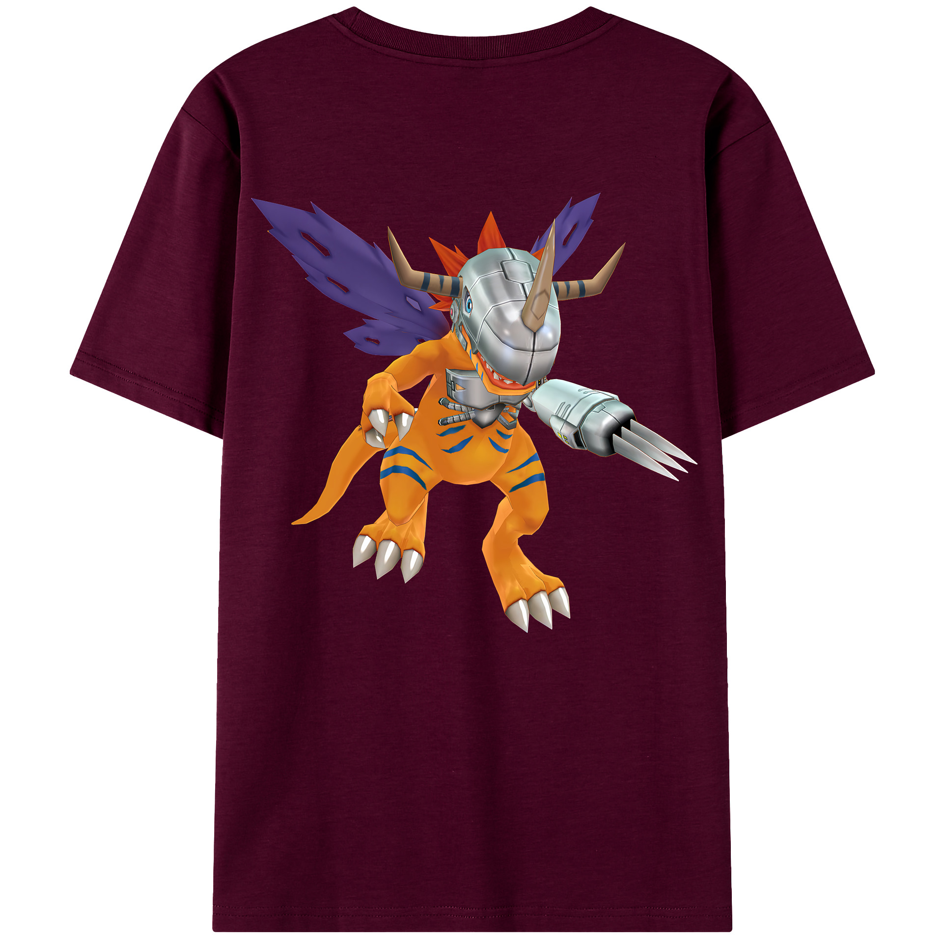 （画像用） Digimon デジタルモンスター/デジモン レディース半袖Tシャツ(バックプリント)